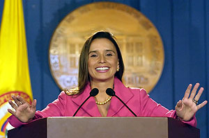 María Consuelo Araújo. (Foto: AFP)